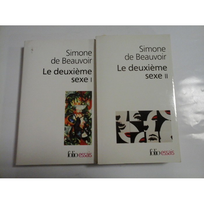 LE DEUXIEME SEXE ( 2 VOL ) - SIMONE DE BEAUVOIR